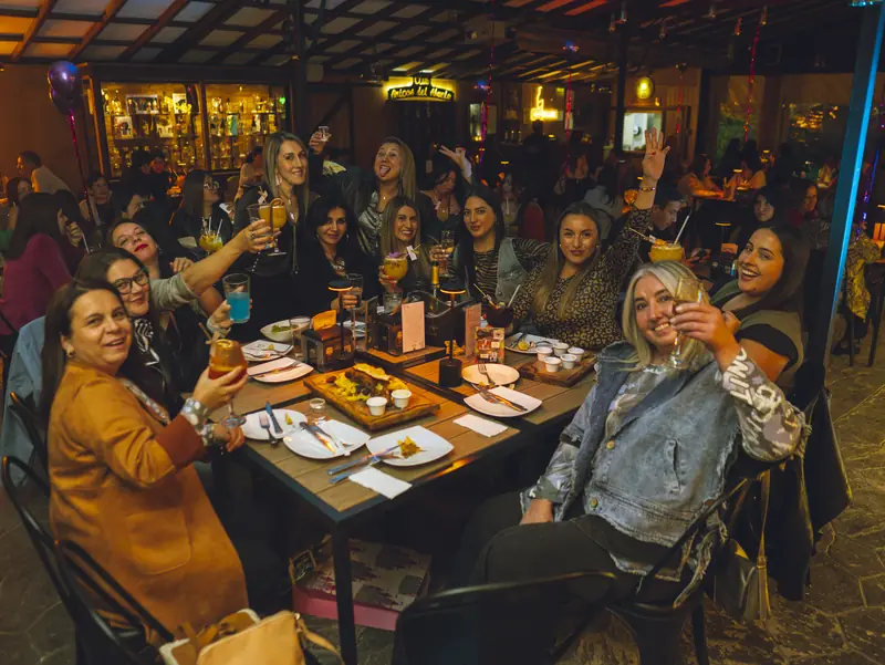 Celebración en el local