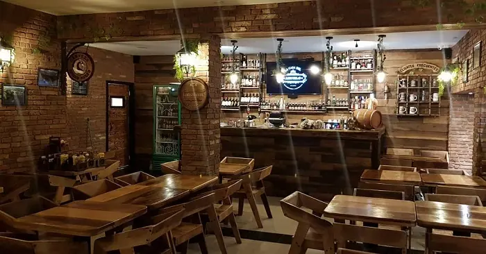 Interior de La Casa del Abuelo Río Bueno